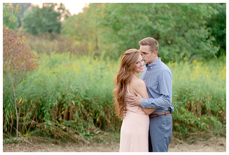 kent engagement session, blush dress,  northeast ohio wedding photographers, the cannonsphotography