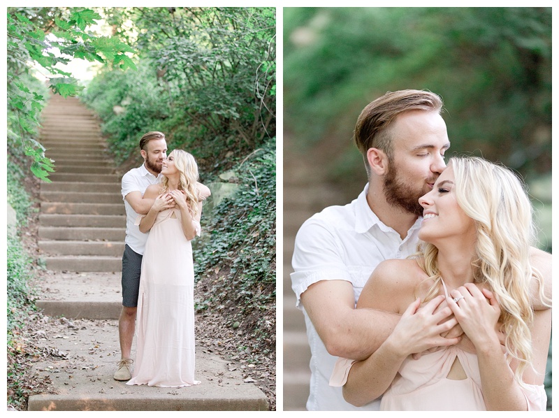 Ohio Wedding Photographer, blush dress, Engagement Session, The Cannons Photography