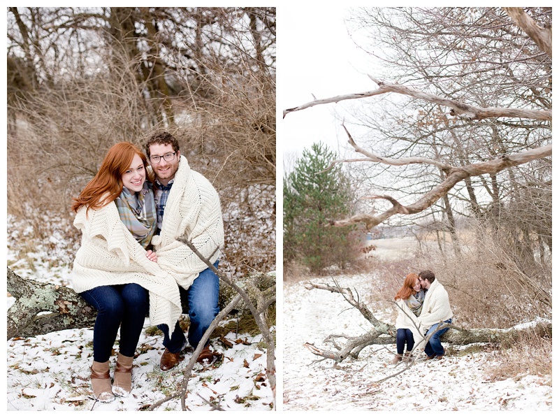 Northeast Ohio Wedding Photographer, Wedding Photographer Akron, The Cannon's Photography, Winter Engagement Session
