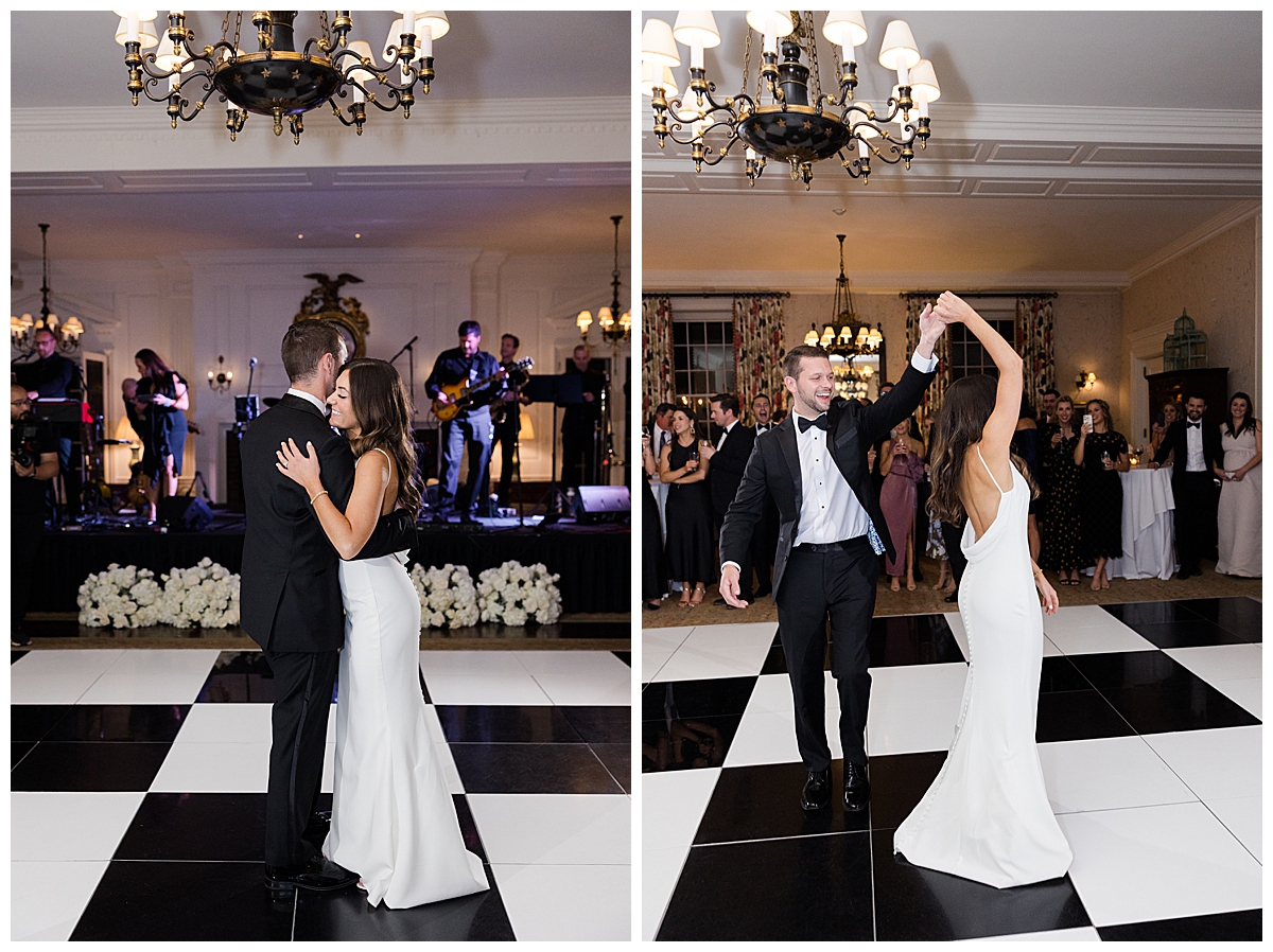 Bride and Groom First Dance
