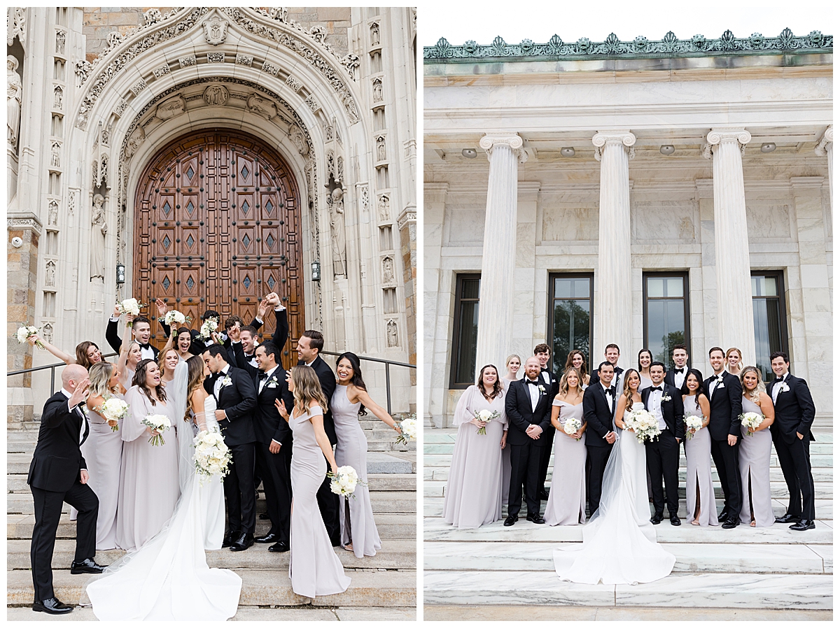 Rosary Cathedral Wedding Bridal Party