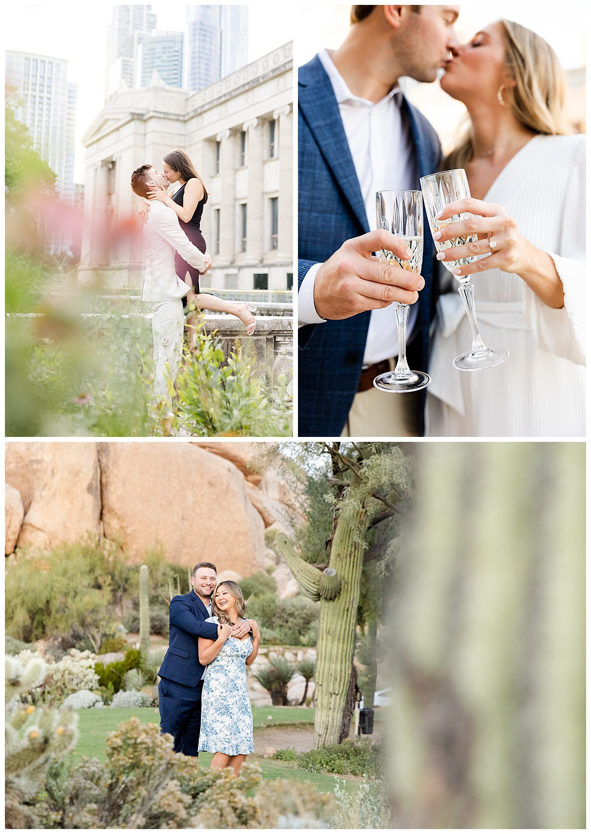 new couple engagement photoshoot