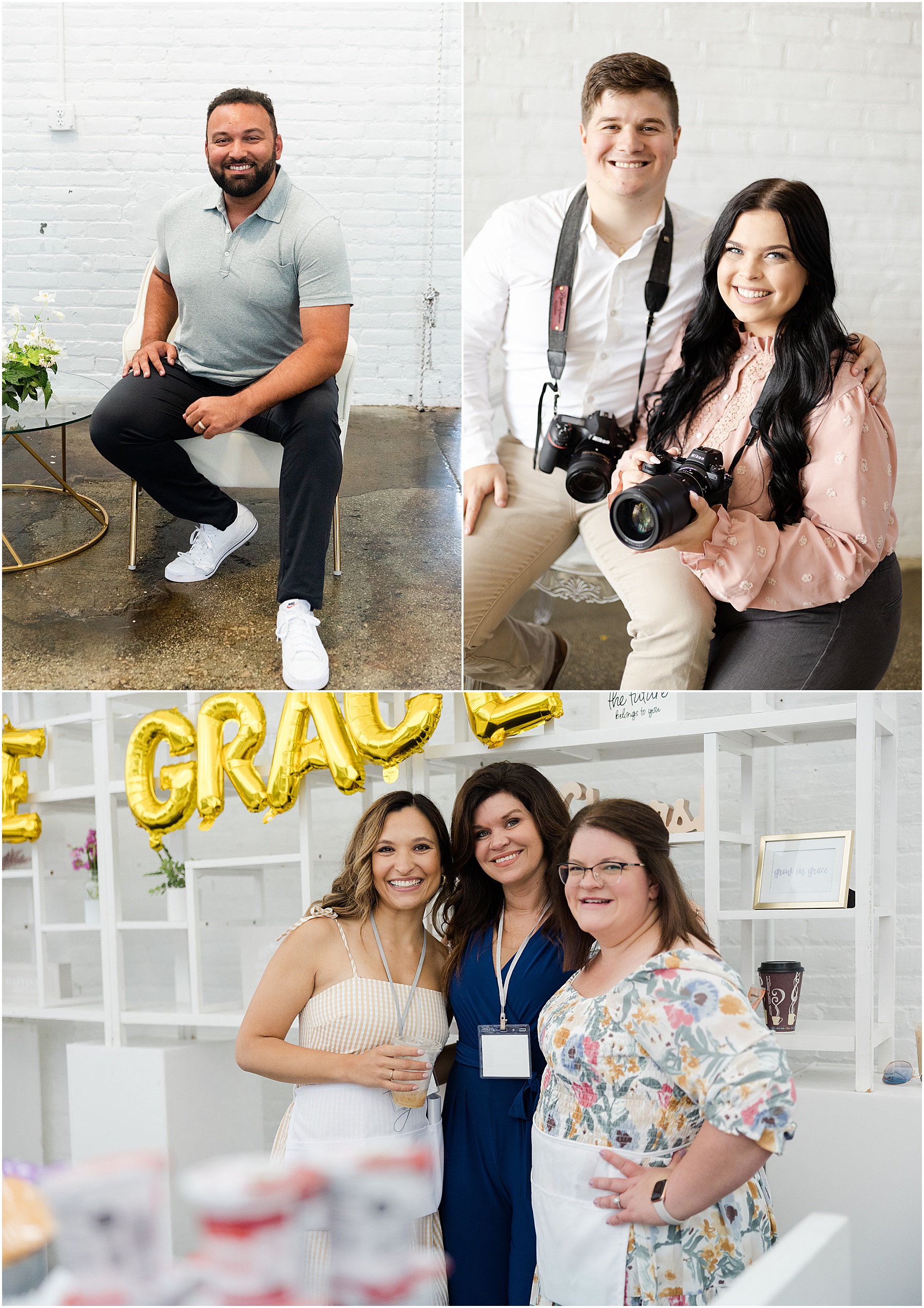 Attendee Headshots at Wedding Photographer Conference in Ohio 