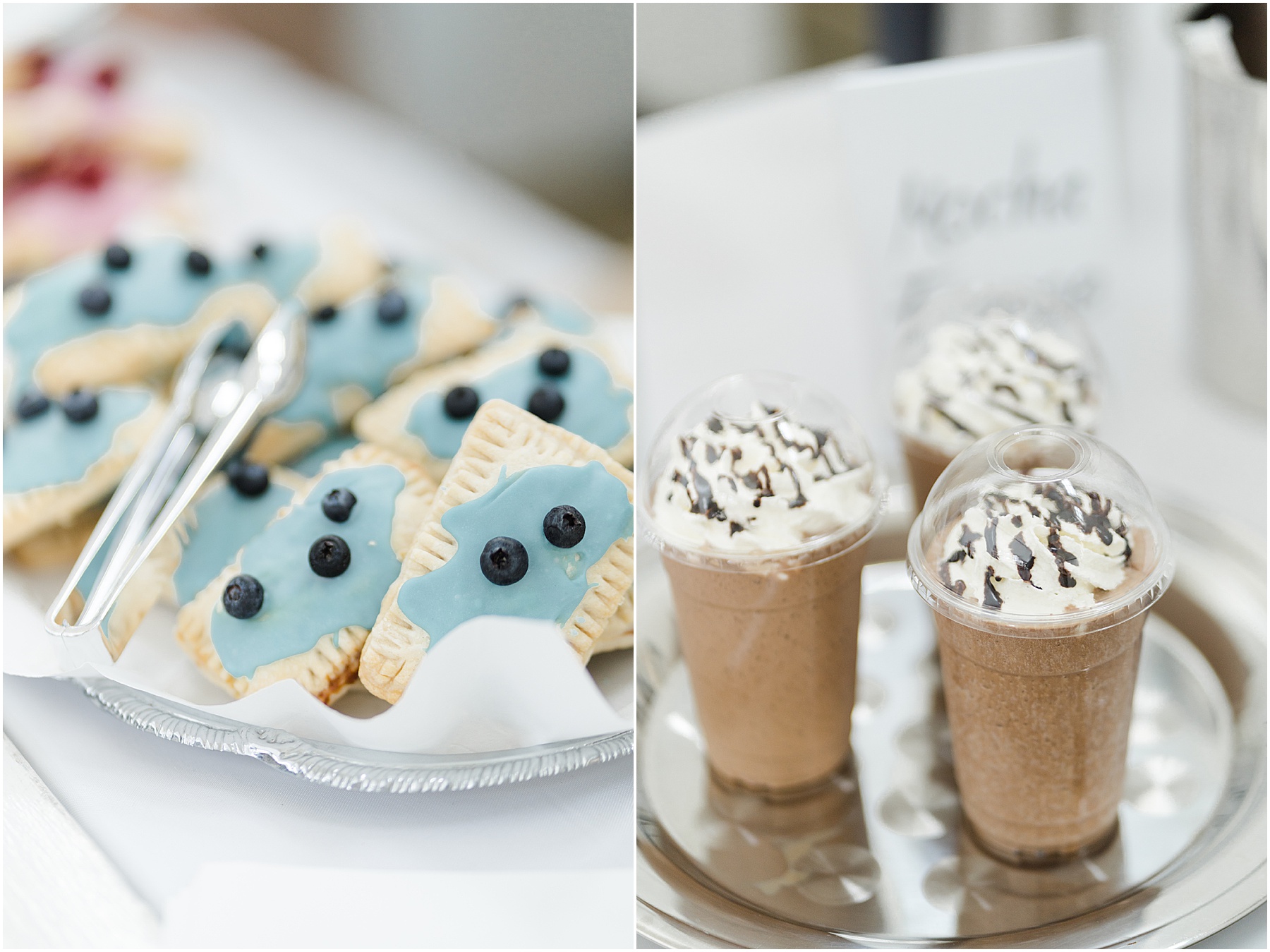 Homemade Pop Tart and Mocha at Photography Wedding Conference