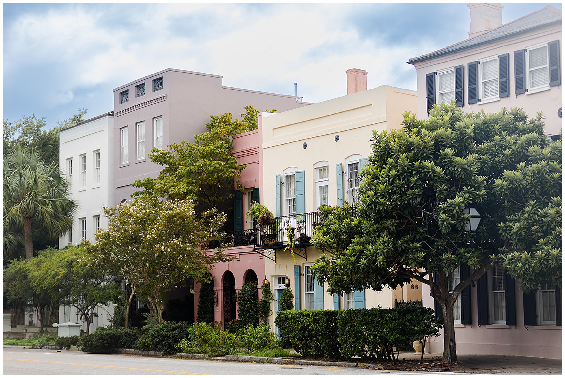 Rainbow Row Engagement Session The Cannons Photography