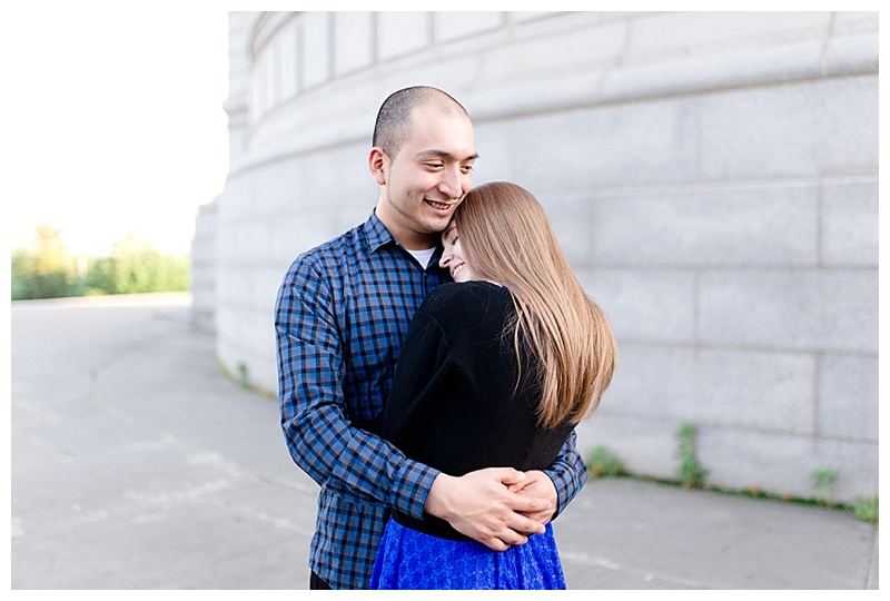 Canton Garden Center and McKinley Monument Engagement Session, Ohio Wedding Photographer | The Cannons Photography