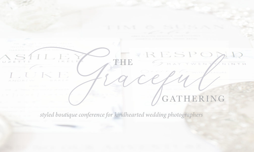 education for wedding photographers, The Graceful Gathering