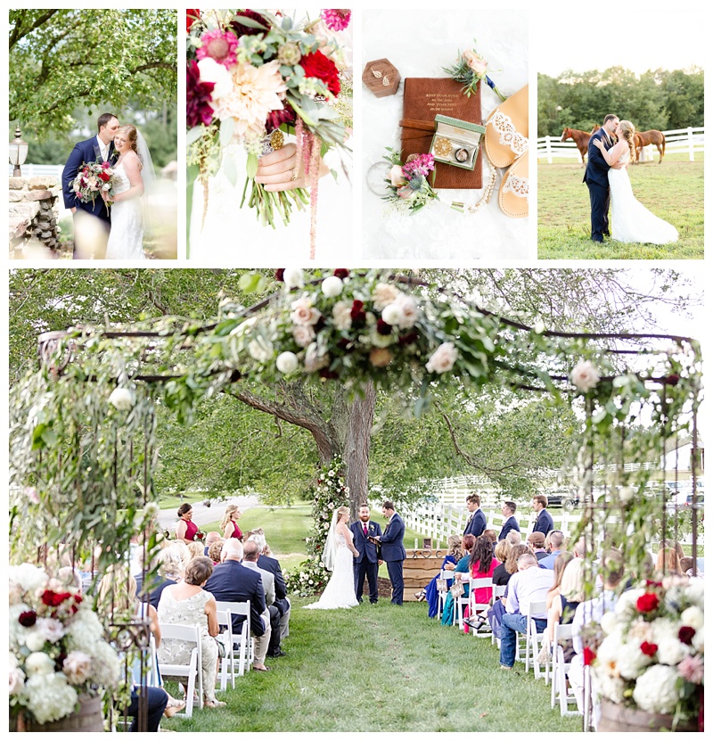 Ohio wedding photographer, Backyard wedding in Ohio