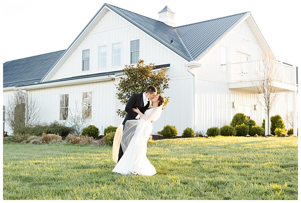 Magnolia Hill Farm Wedding captured by Columbus Wedding Photographer