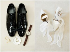 Wedding ceremony at The McKinney House