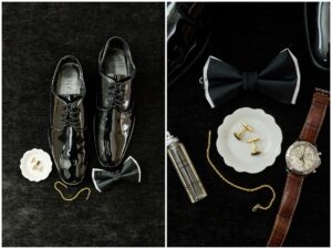 Wedding ceremony at The McKinney House