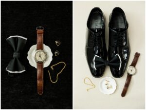 Wedding ceremony at The McKinney House