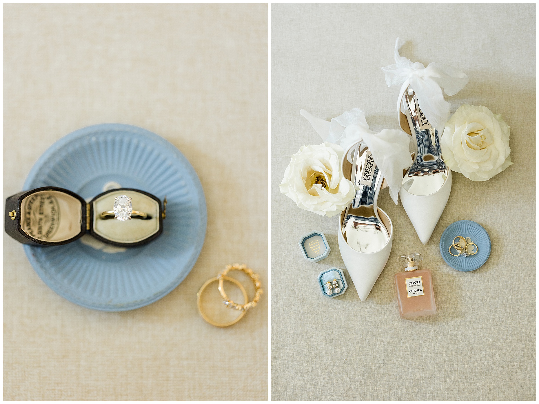 Wedding ceremony at The McKinney House