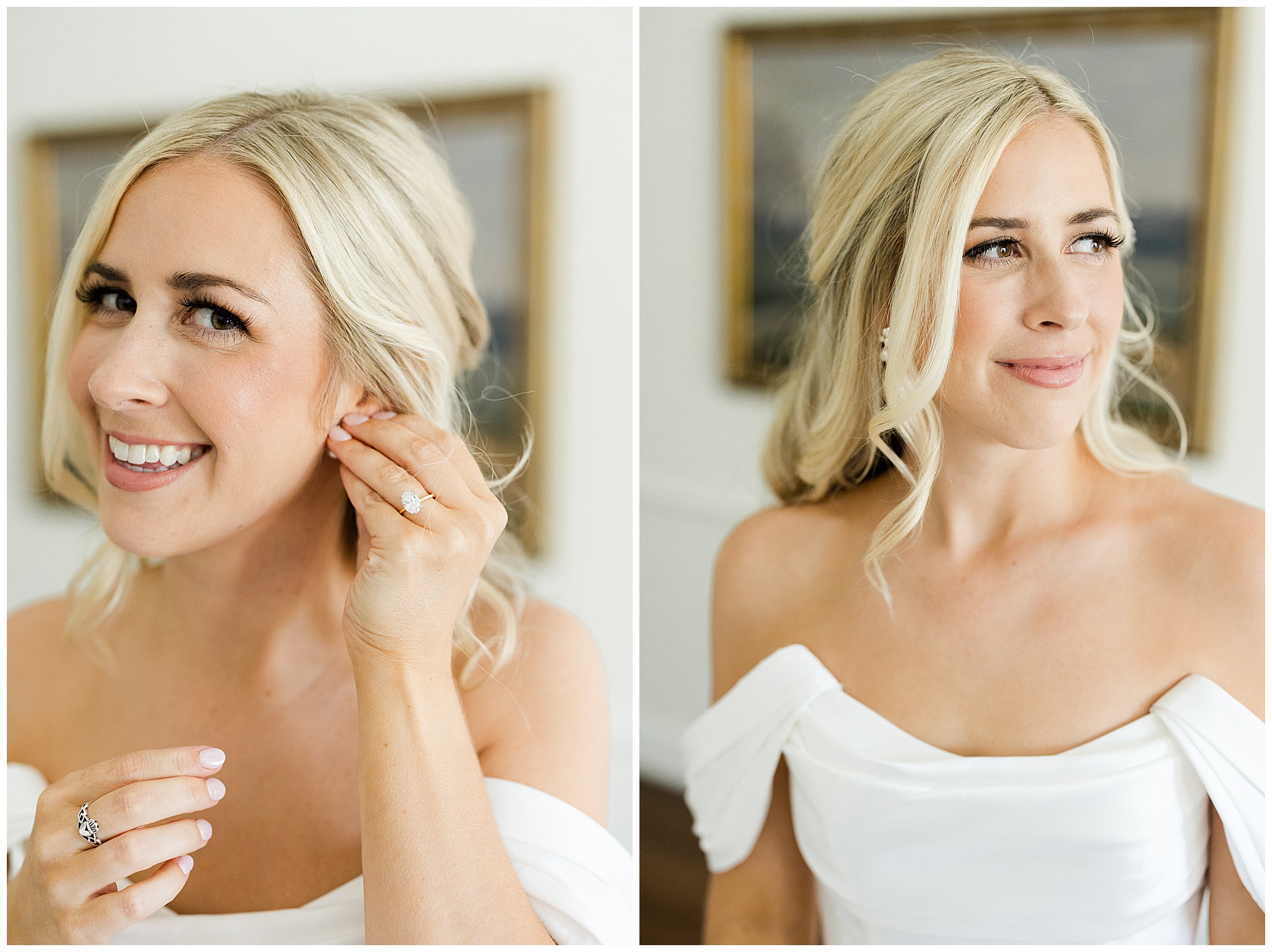 Wedding ceremony at The McKinney House