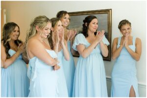 Wedding ceremony at The McKinney House