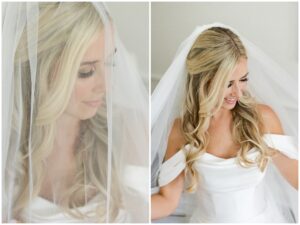 Wedding ceremony at The McKinney House