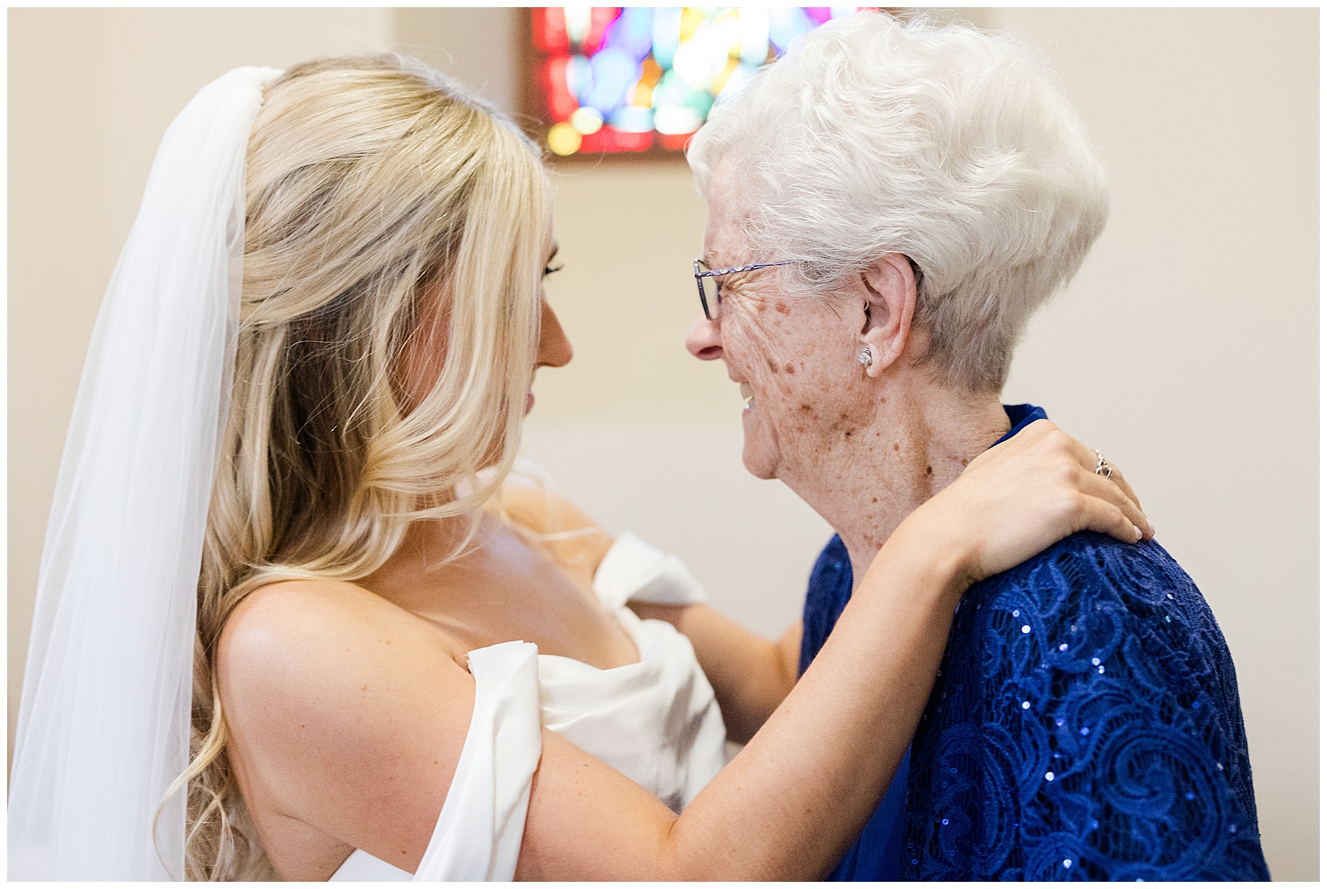 Wedding ceremony at The McKinney House