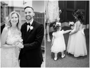 Wedding ceremony at The McKinney House