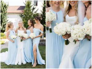 Wedding ceremony at The McKinney House