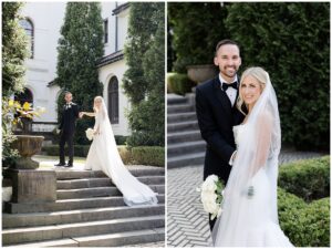 Wedding ceremony at The McKinney House