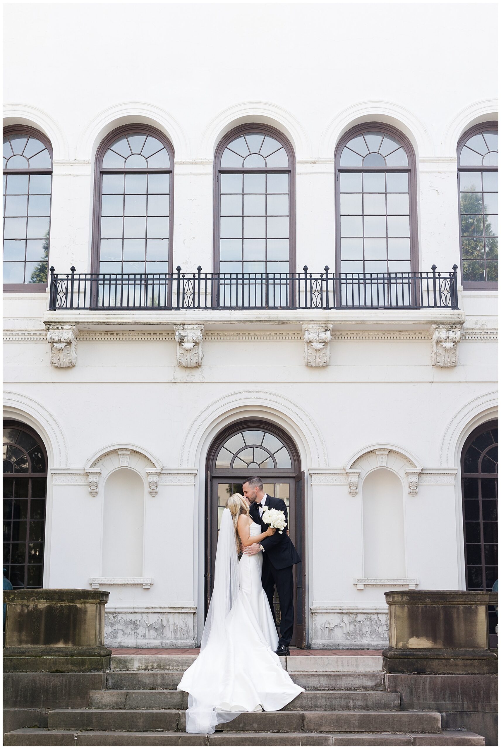 Wedding ceremony at The McKinney House