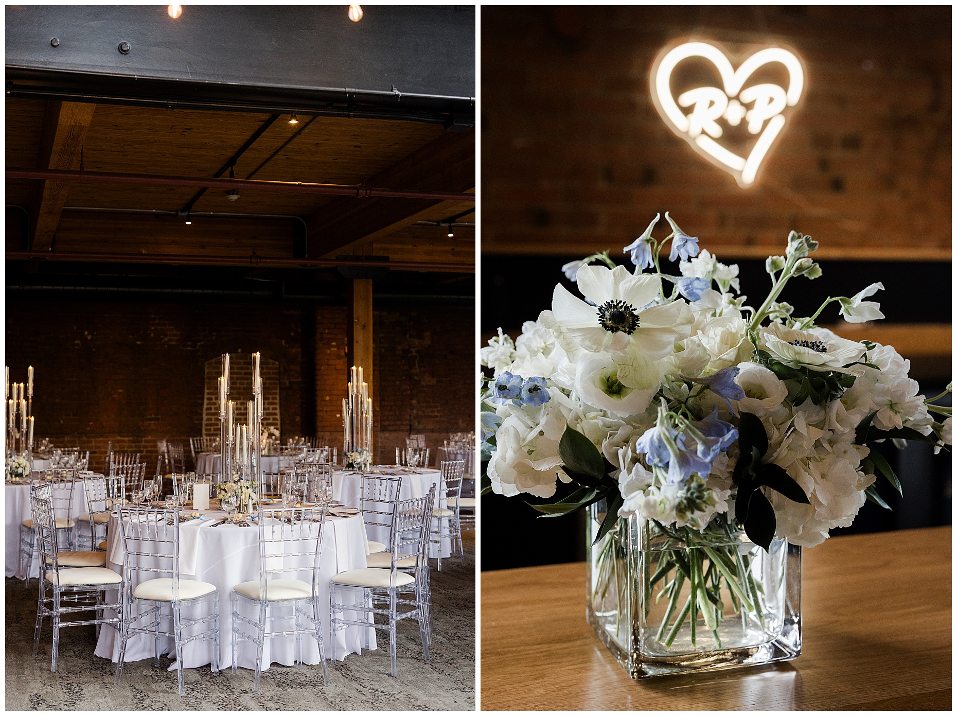 Wedding ceremony at The McKinney House