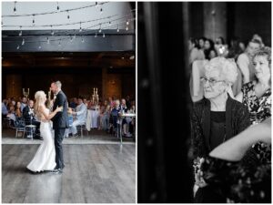 Wedding ceremony at The McKinney House