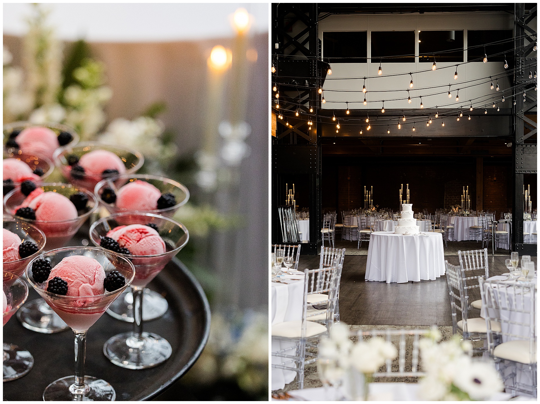 Wedding ceremony at The McKinney House