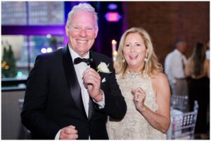 Wedding ceremony at The McKinney House