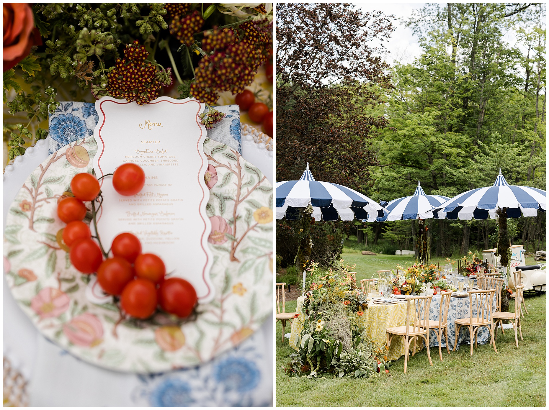 rehearsal dinner at basil place ohio